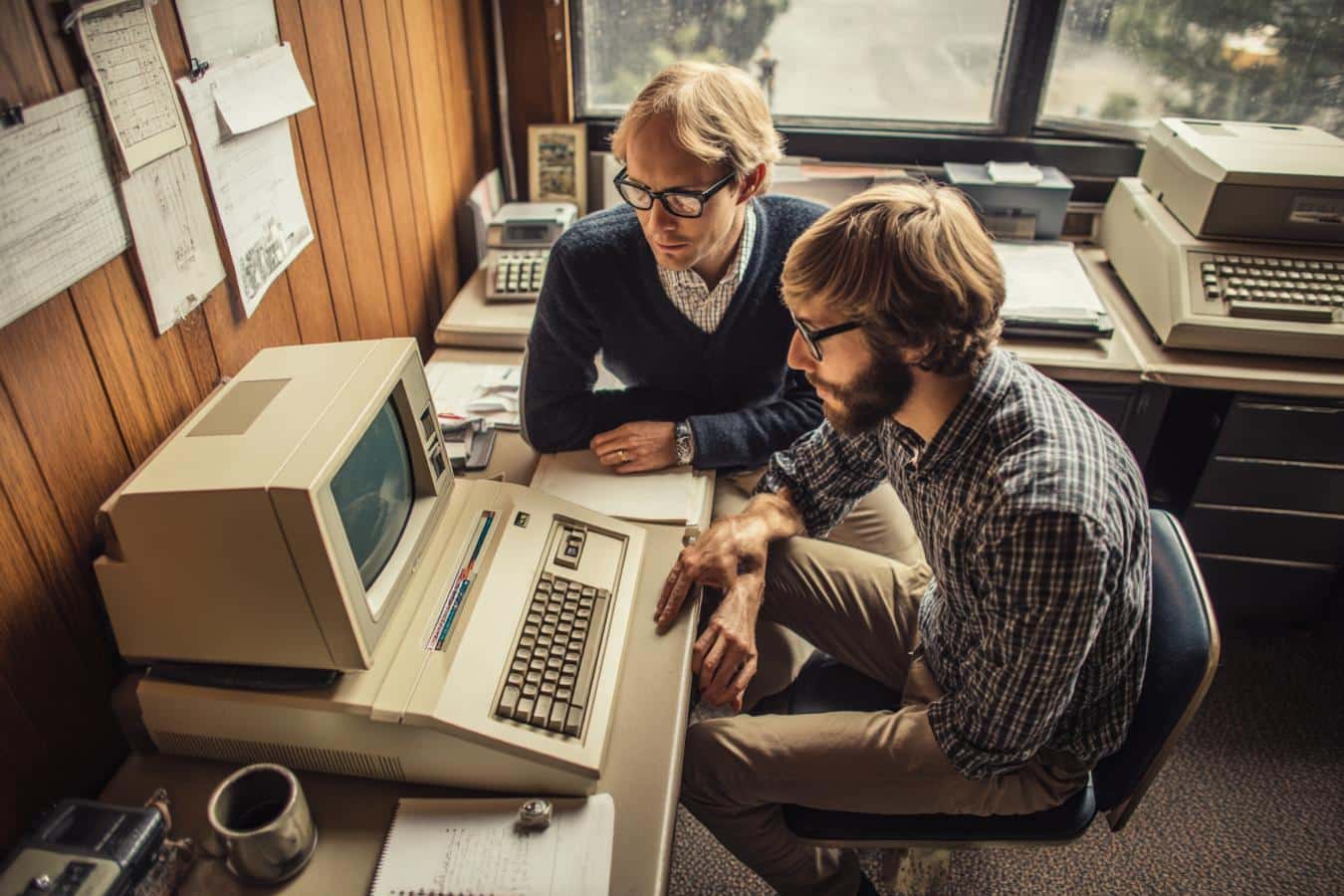 Bill Gates et Paul Allen, ceux qui ont cofondé Microsoft et lancé l’entreprise